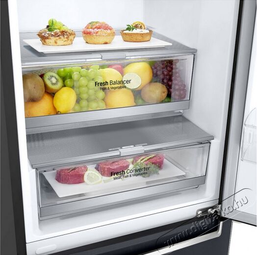 LG GBB72MCEFN No Frost alulfagyasztós hűtőszekrény Konyhai termékek - Hűtő, fagyasztó (szabadonálló) - Alulfagyasztós kombinált hűtő - 351232