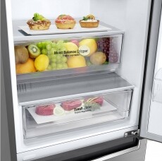 LG GBF61PZJZN alulfagyasztós hűtőszekrény Konyhai termékek - Hűtő, fagyasztó (szabadonálló) - Alulfagyasztós kombinált hűtő - 351630