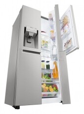 LG GSJ961NEBZ hűtőszekrény Konyhai termékek - Hűtő, fagyasztó (szabadonálló) - Amerikai típusú Side By Side hűtő - 307614