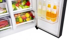 LG GSJ760WBXV hűtőszekrény Konyhai termékek - Hűtő, fagyasztó (szabadonálló) - Amerikai típusú Side By Side hűtő - 306322