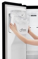 LG GSJ760WBXV hűtőszekrény Konyhai termékek - Hűtő, fagyasztó (szabadonálló) - Amerikai típusú Side By Side hűtő - 306322