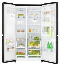 LG GSJ760WBXV hűtőszekrény Konyhai termékek - Hűtő, fagyasztó (szabadonálló) - Amerikai típusú Side By Side hűtő - 306322