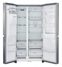 LG GSJ960NSBZ hűtőszekrény Konyhai termékek - Hűtő, fagyasztó (szabadonálló) - Amerikai típusú Side By Side hűtő - 307613