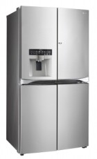 LG GMJ916NSHV hűtőszekrény Konyhai termékek - Hűtő, fagyasztó (szabadonálló) - Amerikai típusú Side By Side hűtő - 286383