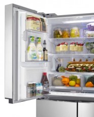 LG GMJ916NSHV hűtőszekrény Konyhai termékek - Hűtő, fagyasztó (szabadonálló) - Amerikai típusú Side By Side hűtő - 286383