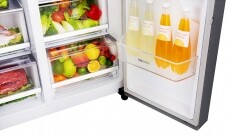 LG GSL760PZXV hűtőszekrény Konyhai termékek - Hűtő, fagyasztó (szabadonálló) - Amerikai típusú Side By Side hűtő - 307617