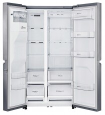 LG GSL760PZXV hűtőszekrény Konyhai termékek - Hűtő, fagyasztó (szabadonálló) - Amerikai típusú Side By Side hűtő - 307617