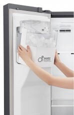 LG GSL760PZXV hűtőszekrény Konyhai termékek - Hűtő, fagyasztó (szabadonálló) - Amerikai típusú Side By Side hűtő - 307617
