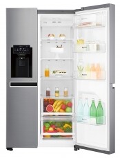 LG GSL760PZXV hűtőszekrény Konyhai termékek - Hűtő, fagyasztó (szabadonálló) - Amerikai típusú Side By Side hűtő - 307617