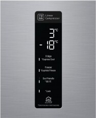 LG GBF567PZCZB alulfagyasztós hűtőszekrény Konyhai termékek - Hűtő, fagyasztó (szabadonálló) - Alulfagyasztós kombinált hűtő - 360821
