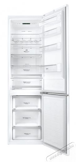 LG GBB60SWGFS No Frost alulfagyasztós hűtőszekrény Konyhai termékek - Hűtő, fagyasztó (szabadonálló) - Alulfagyasztós kombinált hűtő - 344662