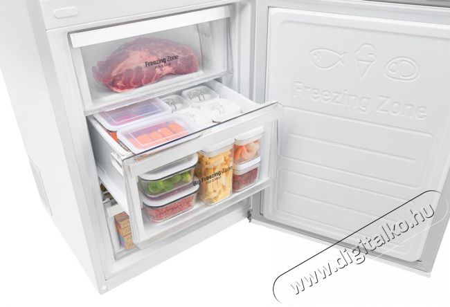 LG GBB60SWGFS No Frost alulfagyasztós hűtőszekrény Konyhai termékek - Hűtő, fagyasztó (szabadonálló) - Alulfagyasztós kombinált hűtő - 344662