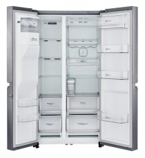 LG GSL961PZBZ hűtőszekrény Konyhai termékek - Hűtő, fagyasztó (szabadonálló) - Amerikai típusú Side By Side hűtő - 307615