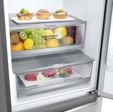 LG GBF72NSDZN No Frost alulfagyasztós hűtő Konyhai termékek - Hűtő, fagyasztó (szabadonálló) - Alulfagyasztós kombinált hűtő - 350611
