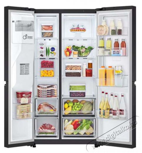 LG GSJV70WBTF Side by Side hűtő Konyhai termékek - Hűtő, fagyasztó (szabadonálló) - Amerikai típusú Side By Side hűtő - 374902