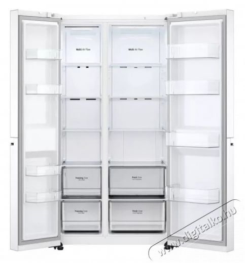 LG GSBV70SWTM Side by Side hűtőszekrény Konyhai termékek - Hűtő, fagyasztó (szabadonálló) - Amerikai típusú Side By Side hűtő - 378545