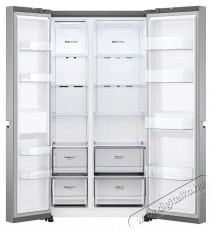 LG GSBV70PZTM side by side hűtőszekrény Konyhai termékek - Hűtő, fagyasztó (szabadonálló) - Amerikai típusú Side By Side hűtő - 381079