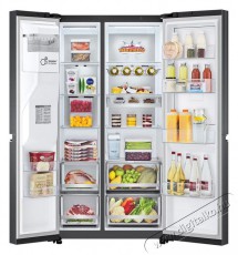 LG GSJV91MCAE Side by side Hűtőszekr&eacute;ny Konyhai term&eacute;kek - Hűtő, fagyaszt&oacute; (szabadon&aacute;ll&oacute;) - Amerikai t&iacute;pus&uacute; Side By Side hűtő - 381493