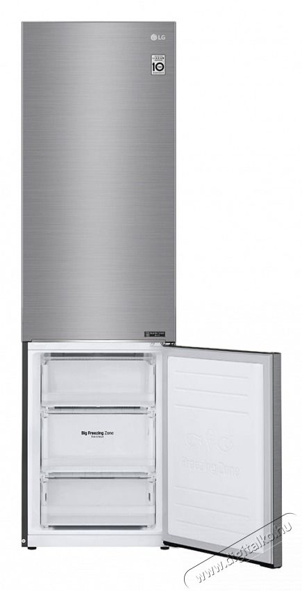 LG GBB72PZEFN Hűtő alulfagyaszt&oacute;s Konyhai term&eacute;kek - Hűtő, fagyaszt&oacute; (szabadon&aacute;ll&oacute;) - Alulfagyaszt&oacute;s kombin&aacute;lt hűtő - 465222
