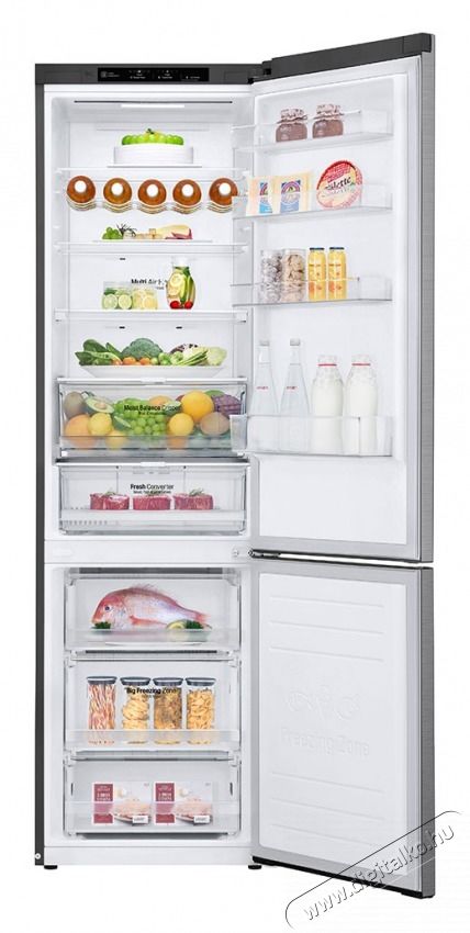 LG GBB72PZEFN Hűtő alulfagyaszt&oacute;s Konyhai term&eacute;kek - Hűtő, fagyaszt&oacute; (szabadon&aacute;ll&oacute;) - Alulfagyaszt&oacute;s kombin&aacute;lt hűtő - 465222