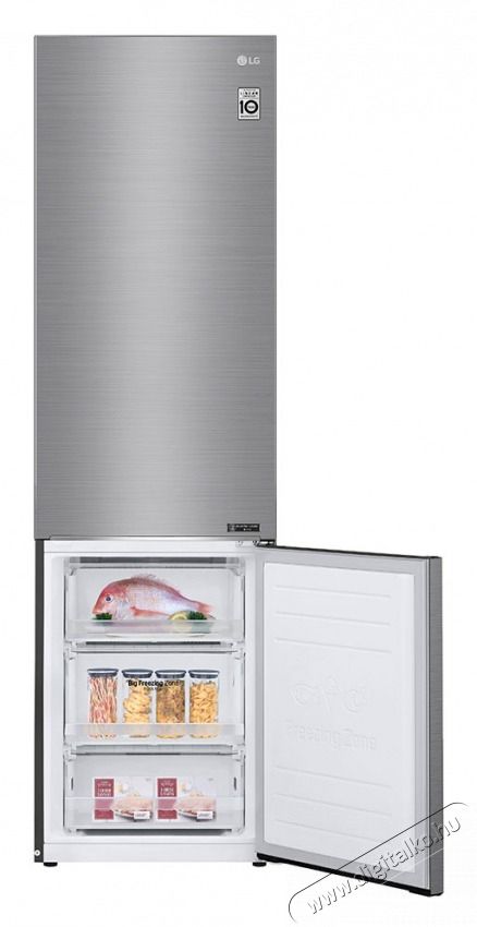 LG GBB72PZEFN Hűtő alulfagyaszt&oacute;s Konyhai term&eacute;kek - Hűtő, fagyaszt&oacute; (szabadon&aacute;ll&oacute;) - Alulfagyaszt&oacute;s kombin&aacute;lt hűtő - 465222