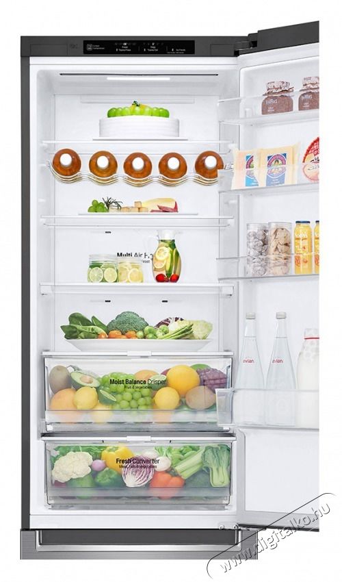 LG GBB72PZEFN Hűtő alulfagyaszt&oacute;s Konyhai term&eacute;kek - Hűtő, fagyaszt&oacute; (szabadon&aacute;ll&oacute;) - Alulfagyaszt&oacute;s kombin&aacute;lt hűtő - 465222