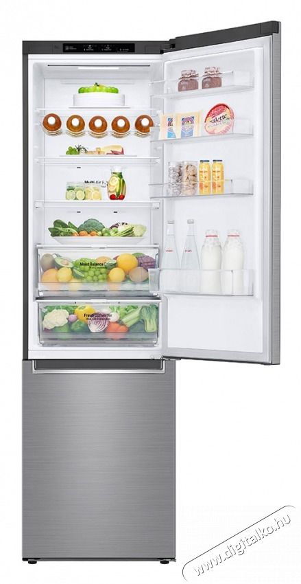 LG GBB72PZEFN Hűtő alulfagyaszt&oacute;s Konyhai term&eacute;kek - Hűtő, fagyaszt&oacute; (szabadon&aacute;ll&oacute;) - Alulfagyaszt&oacute;s kombin&aacute;lt hűtő - 465222