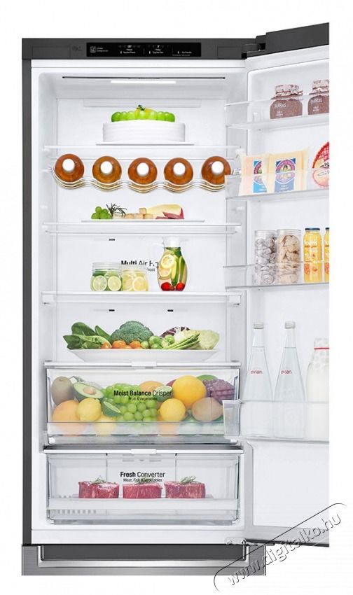 LG GBB72PZEFN Hűtő alulfagyaszt&oacute;s Konyhai term&eacute;kek - Hűtő, fagyaszt&oacute; (szabadon&aacute;ll&oacute;) - Alulfagyaszt&oacute;s kombin&aacute;lt hűtő - 465222