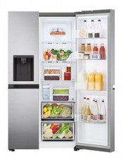 LG GSLV51PZXM hűtő Side-by-Side Konyhai termékek - Hűtő, fagyasztó (szabadonálló) - Amerikai típusú Side By Side hűtő - 473417