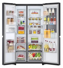 LG GSQV90MCAE HŰTŐ SIDE BY SIDE Konyhai termékek - Hűtő, fagyasztó (szabadonálló) - Amerikai típusú Side By Side hűtő - 475784