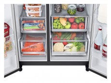 LG GSQV90MCAE HŰTŐ SIDE BY SIDE Konyhai termékek - Hűtő, fagyasztó (szabadonálló) - Amerikai típusú Side By Side hűtő - 475784