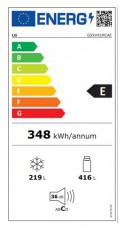 LG GSXV91MCAE HŰTŐ SIDE BY SIDE Konyhai termékek - Hűtő, fagyasztó (szabadonálló) - Amerikai típusú Side By Side hűtő - 475785