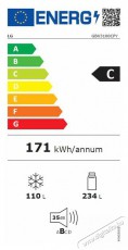 LG GBV3100CPY alulfagyasztós hűtőszekrény Konyhai termékek - Hűtő, fagyasztó (szabadonálló) - Alulfagyasztós kombinált hűtő - 476713