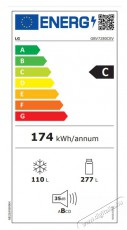 LG GBV7280CEV alulfagyasztós hűtő Konyhai termékek - Hűtő, fagyasztó (szabadonálló) - Alulfagyasztós kombinált hűtő - 493482
