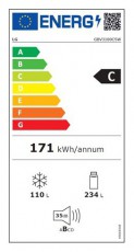 LG GBV3100CSW HŰTŐ ALULFAGYASZTÓS Konyhai termékek - Hűtő, fagyasztó (szabadonálló) - Alulfagyasztós kombinált hűtő - 496417