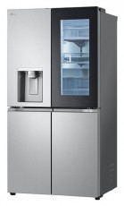 LG GMG960MBEE Instaview n&eacute;gyajt&oacute;s inox hűtőszekr&eacute;ny Konyhai term&eacute;kek - Hűtő, fagyaszt&oacute; (szabadon&aacute;ll&oacute;) - Amerikai t&iacute;pus&uacute; Side By Side hűtő - 499896