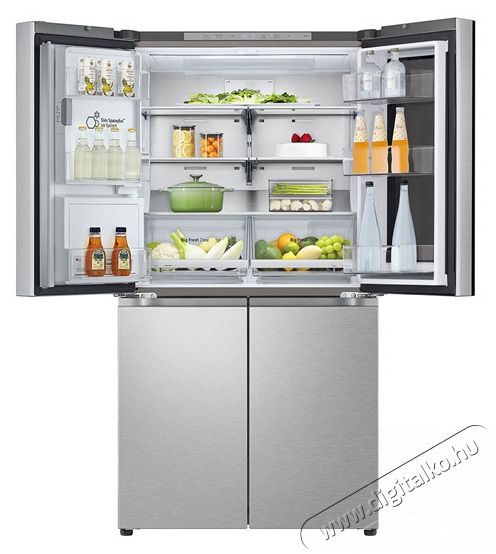 LG GMG960MBEE Instaview n&eacute;gyajt&oacute;s inox hűtőszekr&eacute;ny Konyhai term&eacute;kek - Hűtő, fagyaszt&oacute; (szabadon&aacute;ll&oacute;) - Amerikai t&iacute;pus&uacute; Side By Side hűtő - 499896