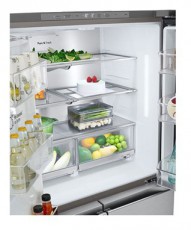 LG GMG960MBEE Instaview n&eacute;gyajt&oacute;s inox hűtőszekr&eacute;ny Konyhai term&eacute;kek - Hűtő, fagyaszt&oacute; (szabadon&aacute;ll&oacute;) - Amerikai t&iacute;pus&uacute; Side By Side hűtő - 499896