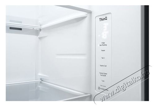 LG GSJV71PZTE Side-by-side hűtőszekr&eacute;ny Konyhai term&eacute;kek - Hűtő, fagyaszt&oacute; (szabadon&aacute;ll&oacute;) - Amerikai t&iacute;pus&uacute; Side By Side hűtő - 502705