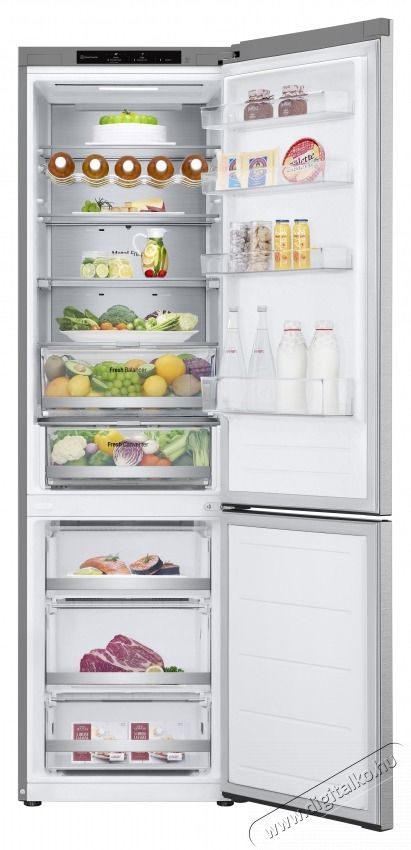 LG GBV7280AMB HŰTŐ ALULFAGYASZT&Oacute;S Konyhai term&eacute;kek - Hűtő, fagyaszt&oacute; (szabadon&aacute;ll&oacute;) - Alulfagyaszt&oacute;s kombin&aacute;lt hűtő - 502903