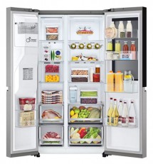 LG GSGV81PYLL HŰTŐ SIDE BY SIDE Konyhai term&eacute;kek - Hűtő, fagyaszt&oacute; (szabadon&aacute;ll&oacute;) - Amerikai t&iacute;pus&uacute; Side By Side hűtő - 502953