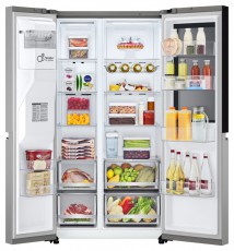 LG GSGV81PYLL HŰTŐ SIDE BY SIDE Konyhai term&eacute;kek - Hűtő, fagyaszt&oacute; (szabadon&aacute;ll&oacute;) - Amerikai t&iacute;pus&uacute; Side By Side hűtő - 502953