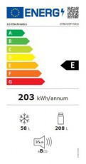 LG GTBV20PYGKD HŰTŐ FELÜLFAGYASZTÓS Konyhai termékek - Hűtő, fagyasztó (szabadonálló) - Felülfagyasztós kombinált hűtő - 502940