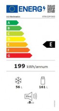 LG GTBV22PYGKD HŰTŐ FELÜLFAGYASZTÓS Konyhai termékek - Hűtő, fagyasztó (szabadonálló) - Felülfagyasztós kombinált hűtő - 502941