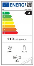 LG GBP62PZNAC Konyhai termékek - Hűtő, fagyasztó (szabadonálló) - Alulfagyasztós kombinált hűtő - 504528