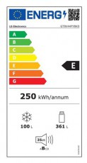 LG GTBV44PYBKD HŰTŐ FELÜLFAGYASZTÓS Konyhai termékek - Hűtő, fagyasztó (szabadonálló) - Felülfagyasztós kombinált hűtő - 505427