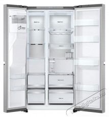 LG GSLE91MBAB Konyhai termékek - Hűtő, fagyasztó (szabadonálló) - Amerikai típusú Side By Side hűtő - 509506