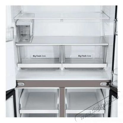 LG GML861PYPE HŰTŐ SIDE BY SIDE Konyhai term&eacute;kek - Hűtő, fagyaszt&oacute; (szabadon&aacute;ll&oacute;) - Amerikai t&iacute;pus&uacute; Side By Side hűtő - 517268