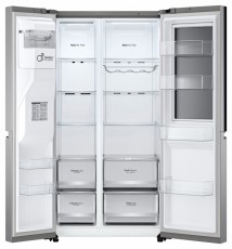 LG GSXV80PZLE InstaView Door-in-Door Side-by-Side hűtőszekr&eacute;ny Konyhai term&eacute;kek - Hűtő, fagyaszt&oacute; (szabadon&aacute;ll&oacute;) - Amerikai t&iacute;pus&uacute; Side By Side hűtő - 531146