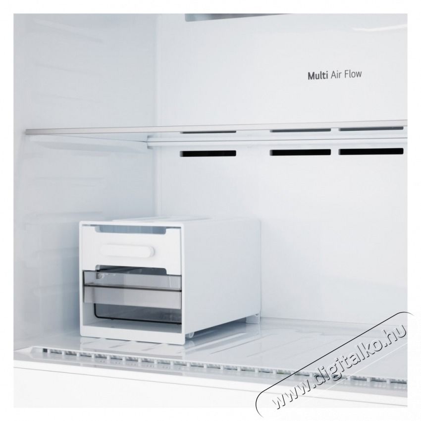 LG GTFV61PYBQD Fel&uuml;lfagyaszt&oacute;s hűtőszekr&eacute;ny, DoorCooling+&trade; &eacute;s ThinQ&trade; Konyhai term&eacute;kek - Hűtő, fagyaszt&oacute; (szabadon&aacute;ll&oacute;) - Fel&uuml;lfagyaszt&oacute;s kombin&aacute;lt hűtő - 532888